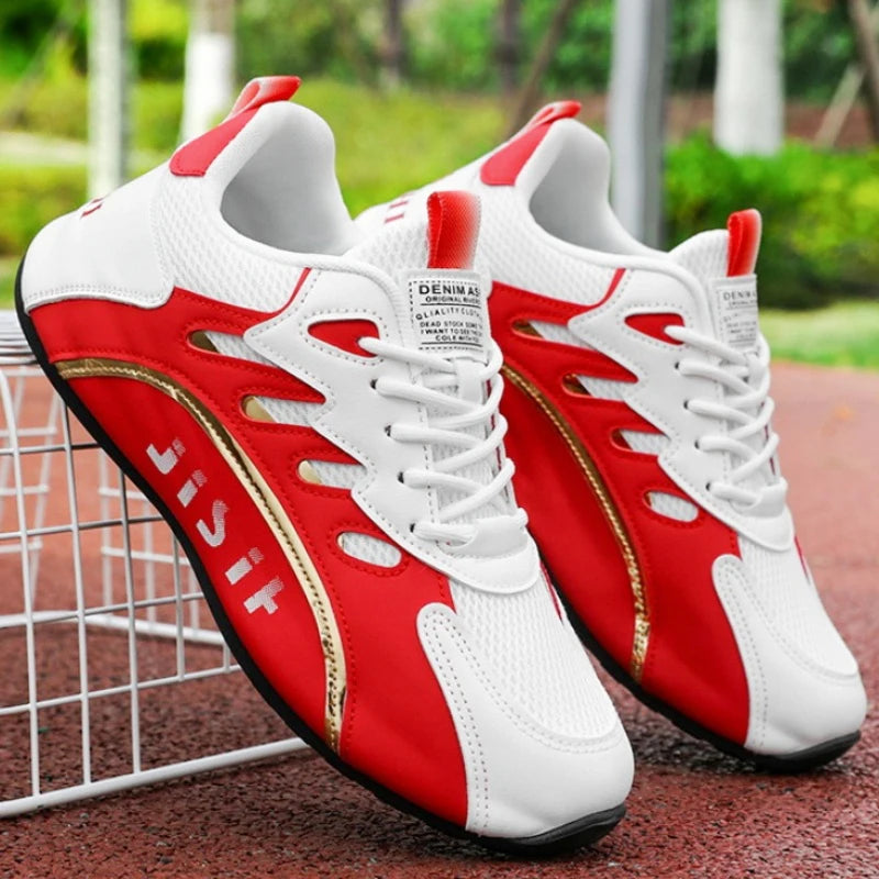 New spring and summer men's low-top sports shoes in Korean style/versatile men's casual shoes with soft sole and adjustable laces