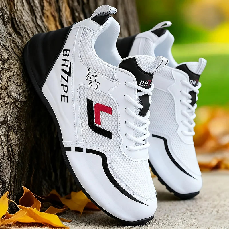 Sneakers, A Pair of Men's Sporty Casual Shoes/Trendy and Versatile Fashionable Fitness Men's Shoes