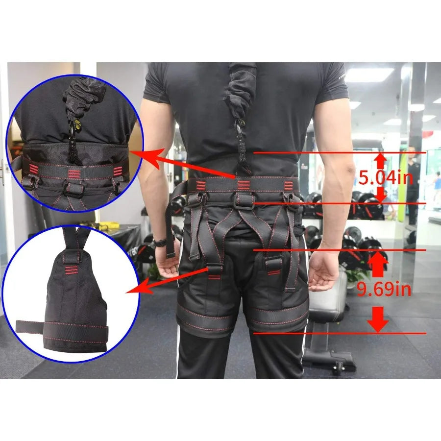 Pro Yoga Resistance Band Heavy Duty Bungee Cord for Home Gym/Pilates & Agility Training (4 Weight Classes)