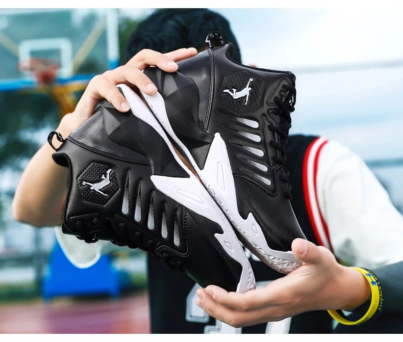 Men's Basketball Shoes Lightweight Breathable Sneakers/Anti Slip Sports Shoes for Running Walking Sneakers