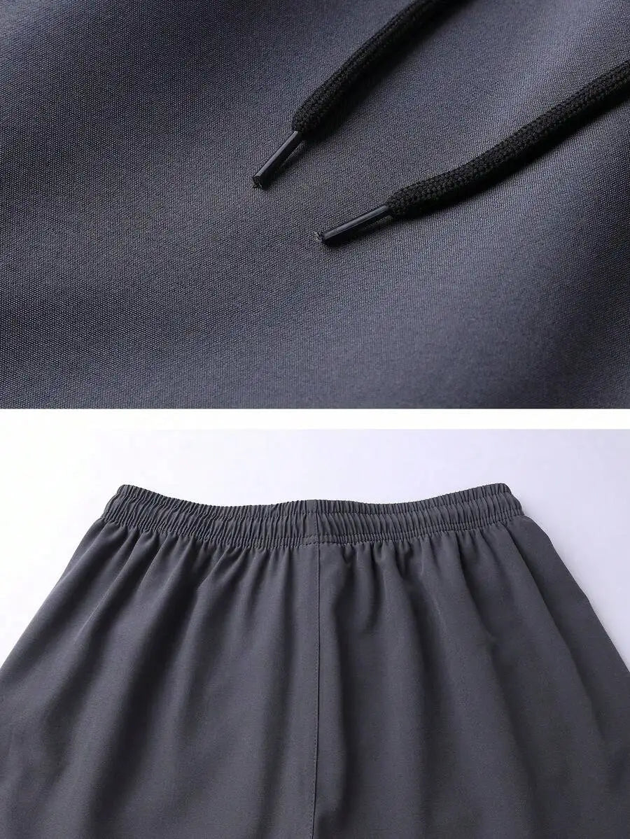 4pcs/Set Men's Casual Sports Shorts Loose Running Fitness/Training Breathable Bermuda Shorts Outdoor Beach Pants