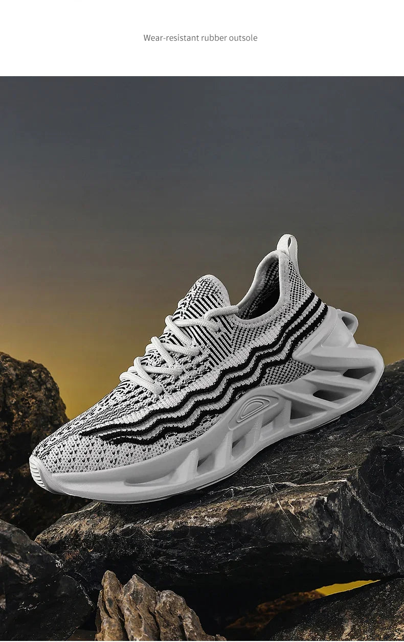 YRZL Sneakers Women Running Shoes Breathable Mesh Comfortable/Athletic Sneakers for Men Non Slip Sports Shoes for Woman