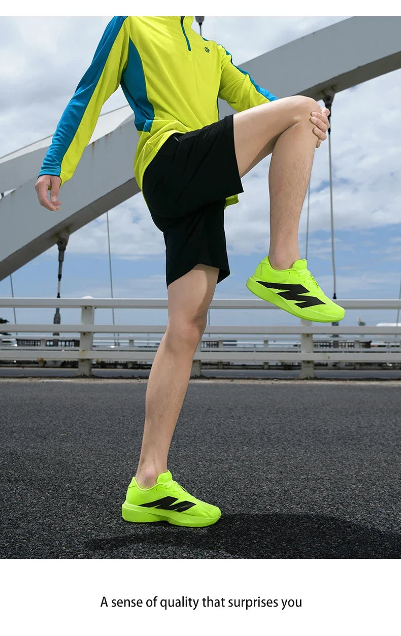 Men Ultra Light Running Shoes Breathable Athletic Sneakers/Shock Absorption Marathon Jogging Training Casual Sports Shoes for Men