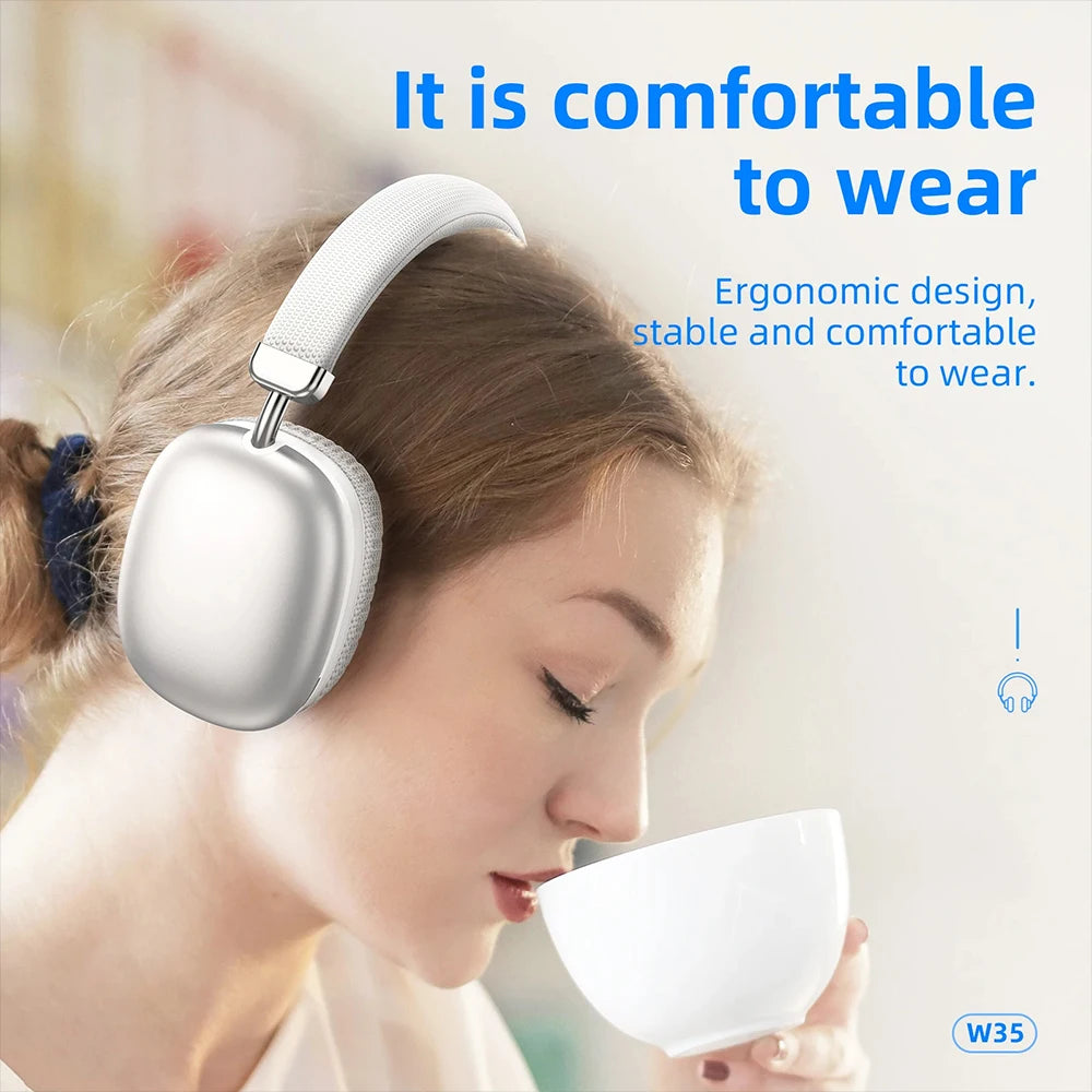 W35 Wireless Earphones Bluetooth 5.3 Headphones In Ear Stereo Earbuds/Touch Control Earbuds With Microphone