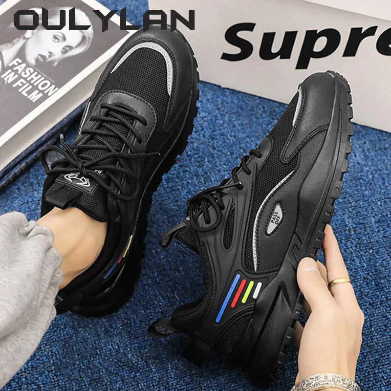 Fashionable Spring Autumn Seasons Casual Sports Men's Shoes/Upper Stitching  Size 39-44 Comfortable Shoes