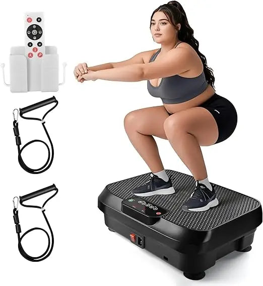Vibration Plate Exercise Machine for Lymphatic Drainage Weight Loss/Whole Body Workout Vibration Fitness Platform