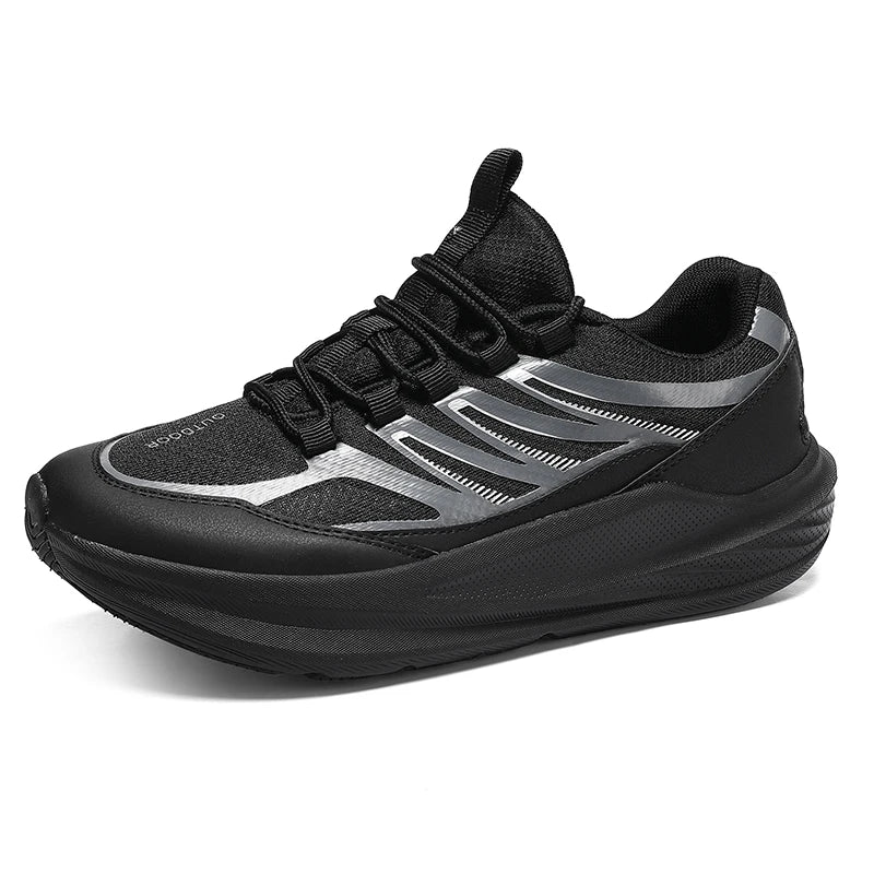 Extra Wide Feet Men Mesh Athletic Sneakers Lightweight Breathable/Casual Trainers Shock Absorb Insole Outdoor Jogging Footwear