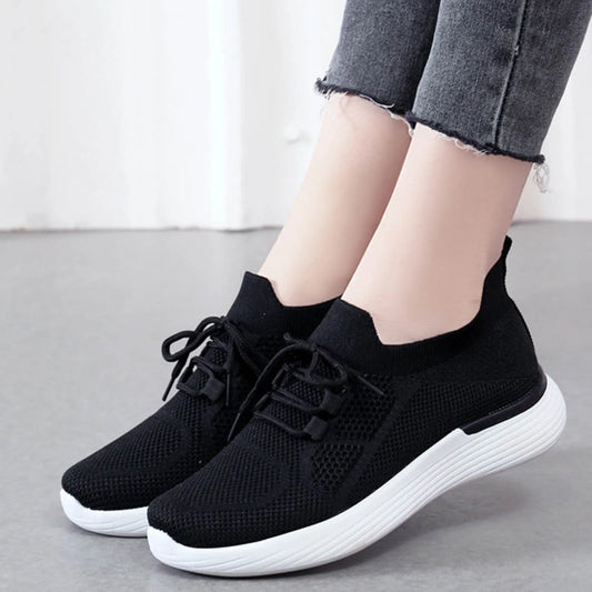 Sneakers Mesh Outerwear Tennis Shoes For Women 2024 Breathable/Sports Shoes Woman Platform Sneakers Ladies Shoes