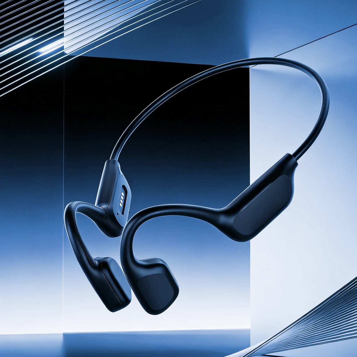 X7 Max Bone Conduction Headphones Bluetooth/6.0 IPX8 Waterproof 32G Memory Wireless Open Ear Sports Earphones