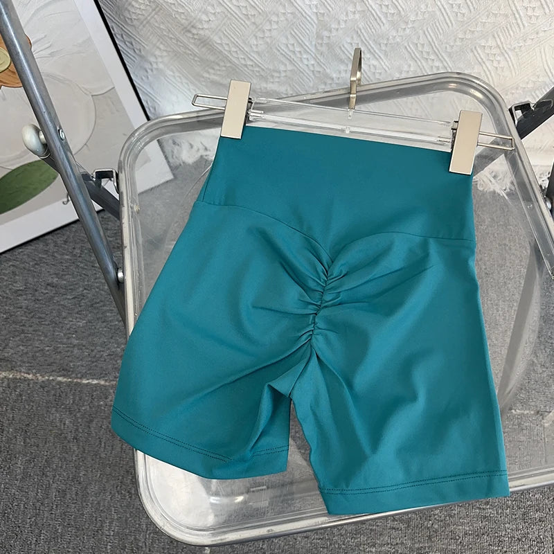 Women Sports Short Yoga Legging Shorts Squat Proof High Waist/Fitness Tight Shorts Quick Drying Cycling Workout Gym Shorts
