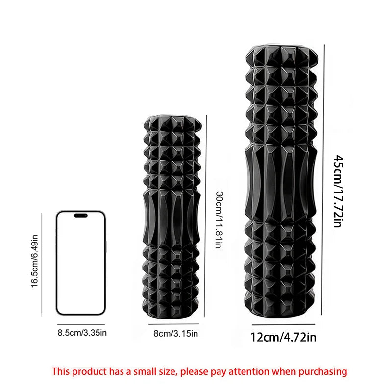 45/30cm Foam Massage Roller Hollow Column Fitness Equipment/for Muscle Massage Physiotherapy and Sports Rehabilitation