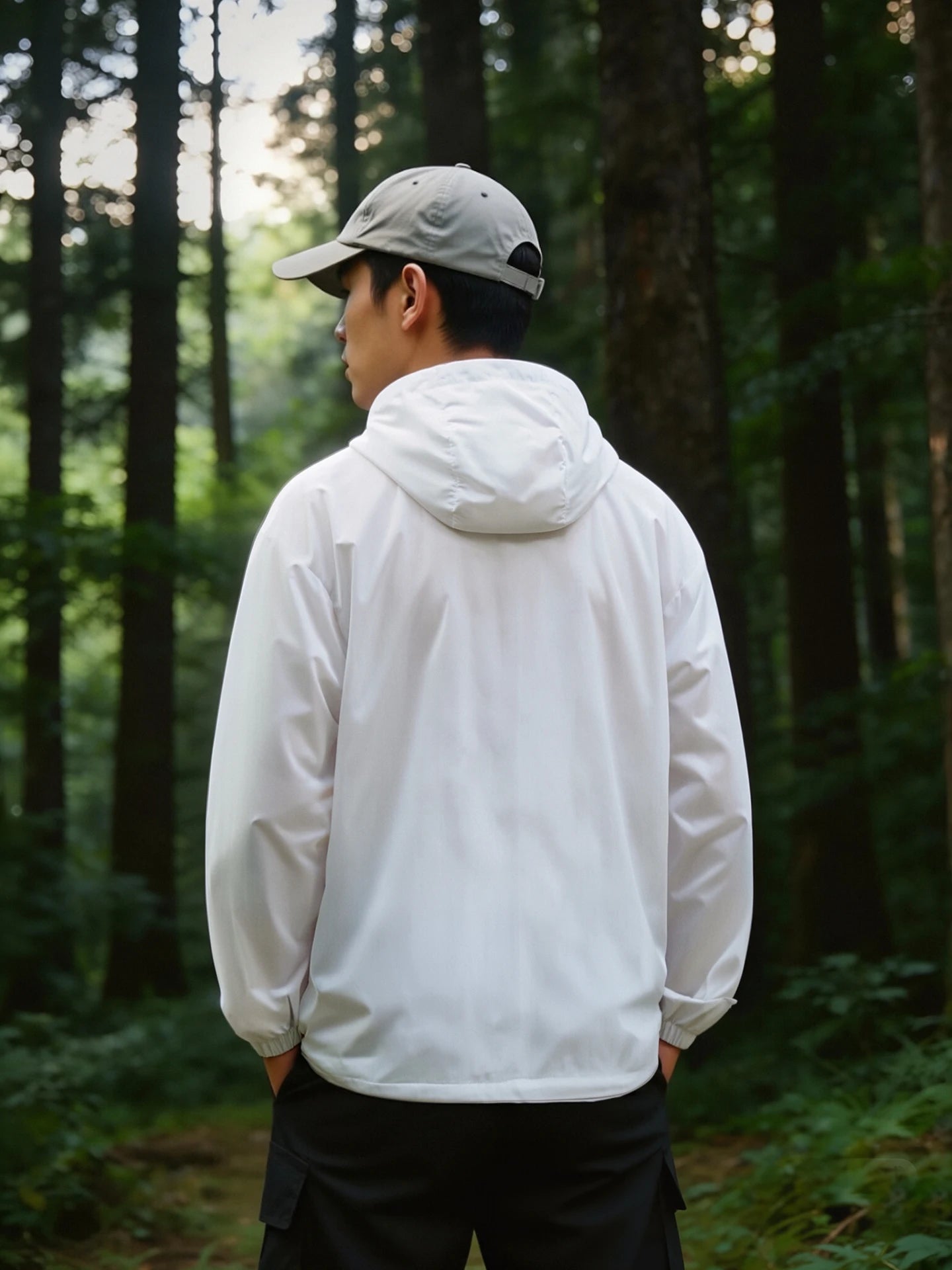 UPF50+ Ice Silk UV Sun Protection Jacket Men Outdoor Softshell/Windbreaker Hiking Camping Coats Lightweight Sunscreen Skin Coats