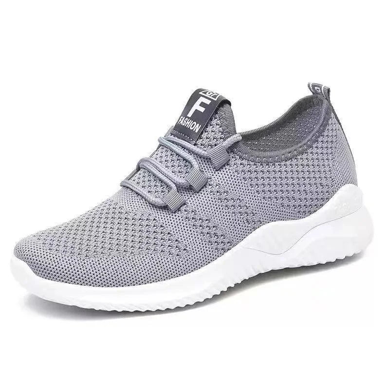 Women's Lightweight Walking Sneakers Breathable Mesh/Upper Non-Slip Outsole Comfortable Slip-On Casual Shoes