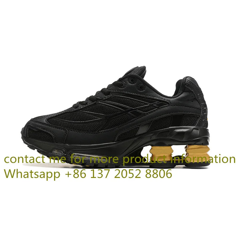 Hot Max Shoe TL 1308 Column Men's Black Gold comfortable/Cushion Outdoor Sports Running Shoes Size 40-45