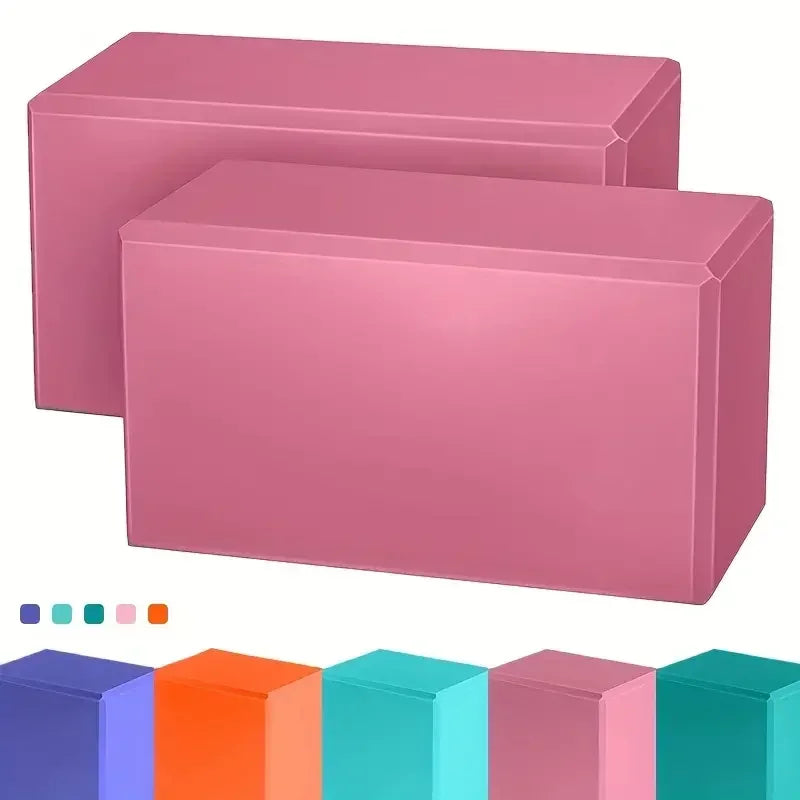 Yoga Blocks Gym Foam Brick Pilates Training Exercise Fitness Bolster Pillow/Cushion Stretching Body Shaping Building Cubes