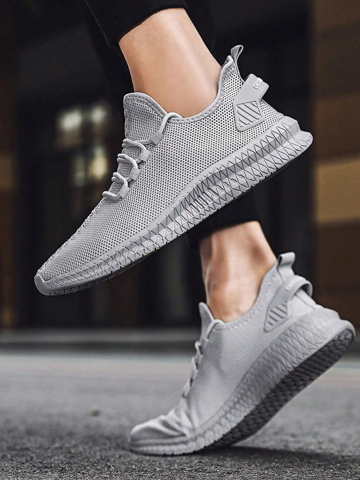 Men's Low-Help With Anti-Slip And Wear-Resistant Four Seasons/Breathable Fashion Lightweight Men's Shoes Casual Shoes Running