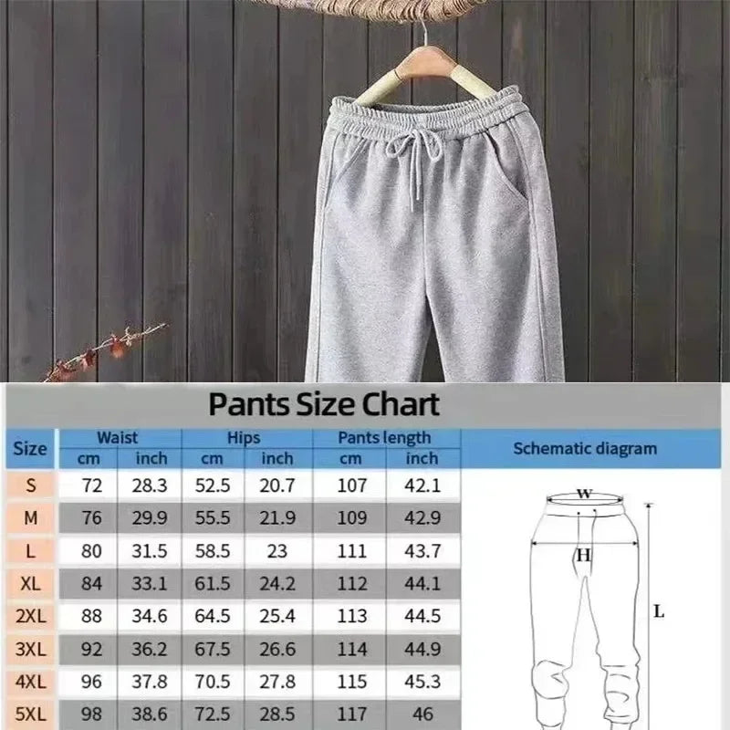 Celana Jogger Sweatpants Loose Baggy Loose pants/Unisex Casual Sports Pants Gym Sport
