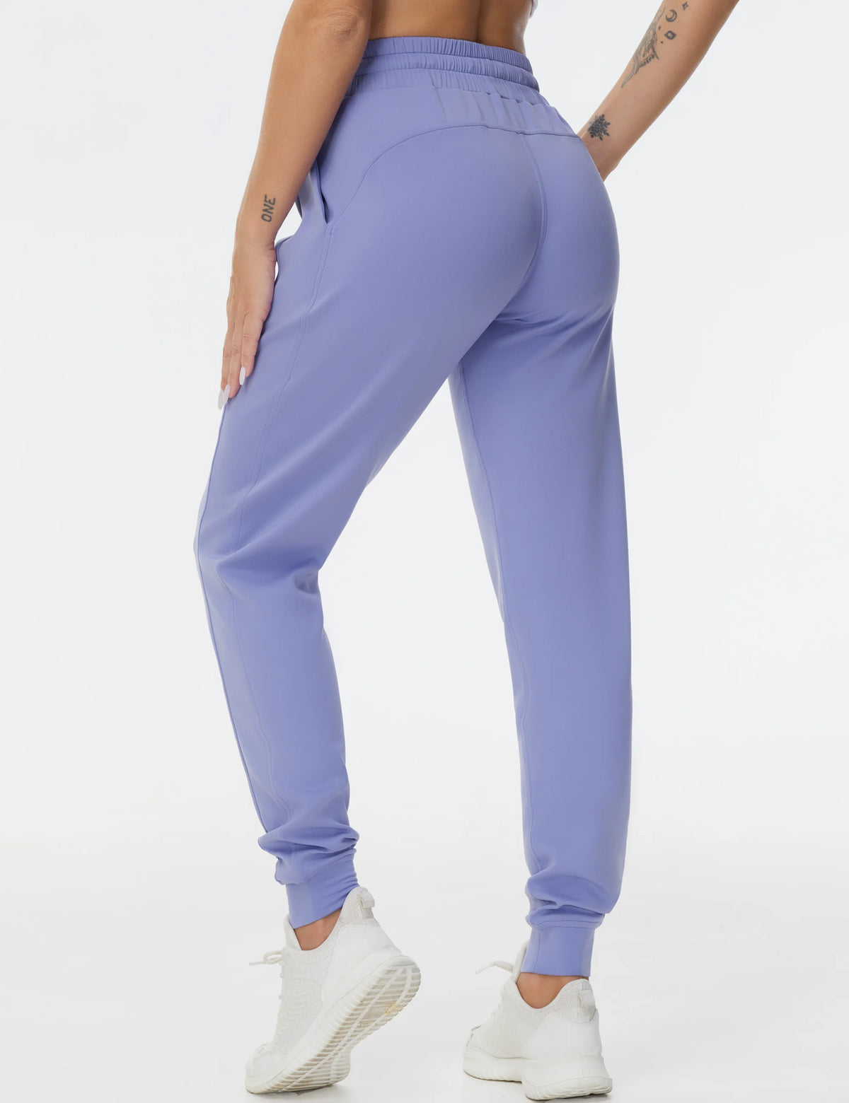 THE GYM PEOPLE Women's Workout Joggers Leggings Drawstring Running/Lounge Sweatpants Tapered Pants with Pockets