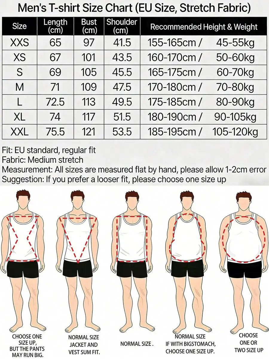 5pcs Men's Quick Dry Running T-Shirts For Hiking Fishing/Soft Stretch Lightweight Summer Sports Tees