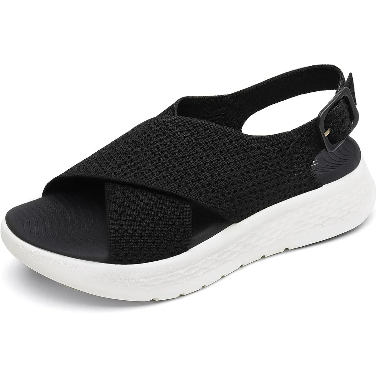 Women's Comfortable Walking Sandals Platform/ \Sport Orthopedic Sandals with Arch Support