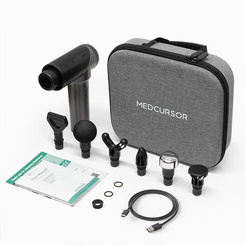 Medcursor Portable Massage Gun Deep Tissue Shoulder Muscle Massager/Massage Gun For Back Neck Body Muscle Fitness Tool