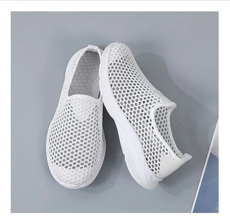 Lightweight Shoe Women's Shoes Summer Breathable Thin Mesh/Casual Shoes Soft Soled Sneakers Women Shoes