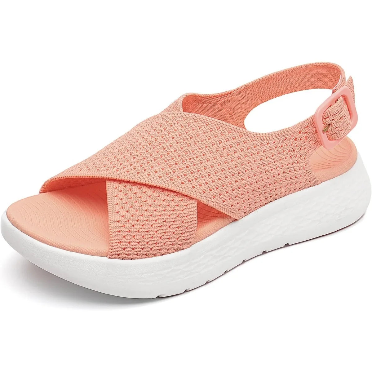 Women's Comfortable Walking Sandals Platform/ \Sport Orthopedic Sandals with Arch Support
