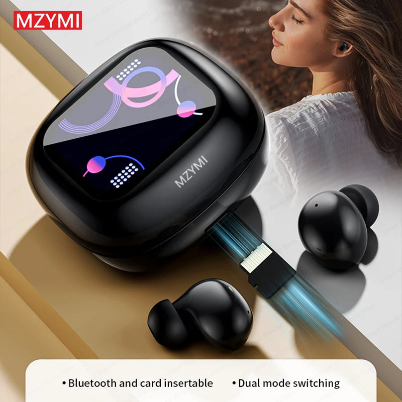 MZYMI S11 TWS Wireless Earbuds Hifi Sound S09 Bluetooth5.4 Headset/ANC Waterproof Game Headphone In-Ear Earphone With Mic