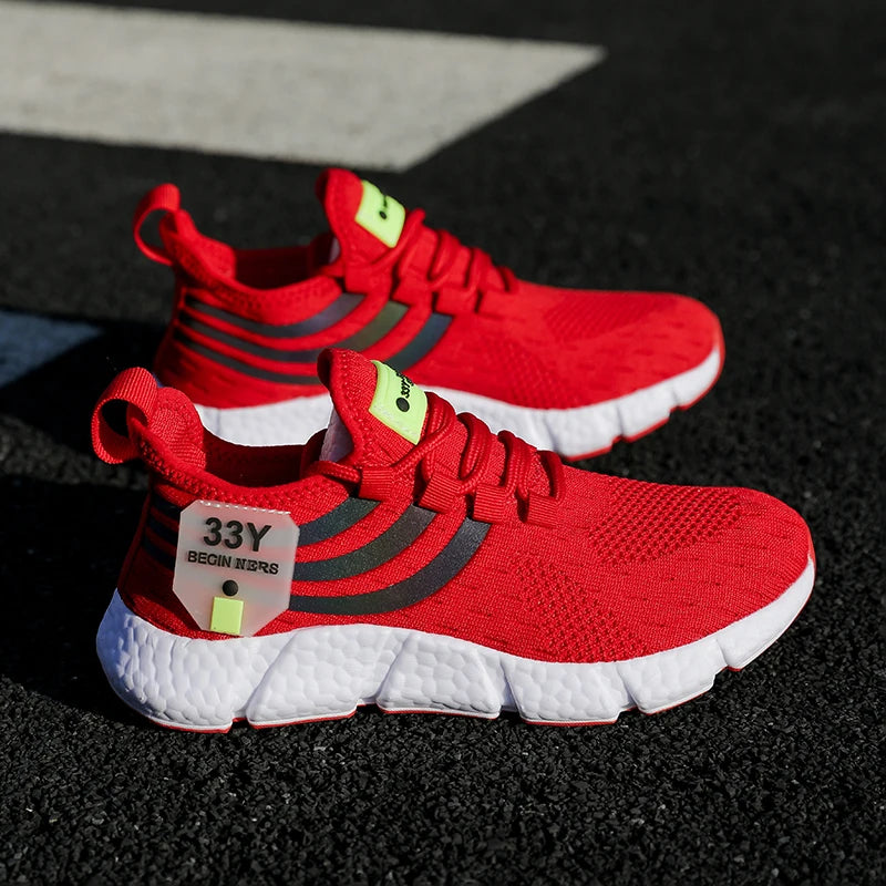 Women Casual Sports Shoes Breathable Lightweight Sneakers Anti-slip/Flats Outdoor Running Walking Shoes Female Vulcanized Shoes