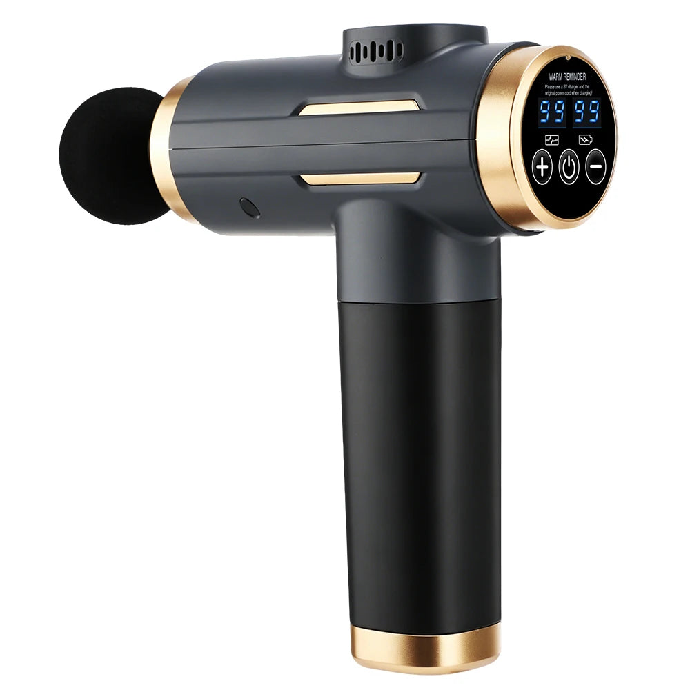 Electric Massage Gun 99 Levels High-Frequency Vibration Powerful/Fascia Gun for Body Muscle Relief Arm And Leg Massager
