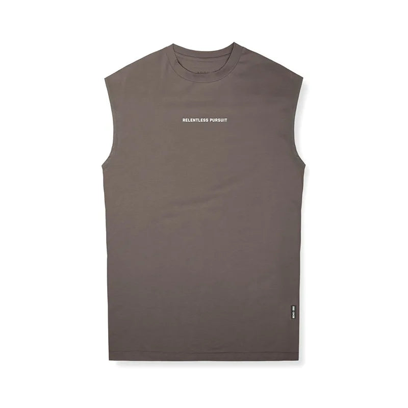 Men's Summer Casual Tank Top Gym Fitness Quick Dry Running/Sleeveless Shirt Sports Vest Undershirt Male Bodybuilding Clothing