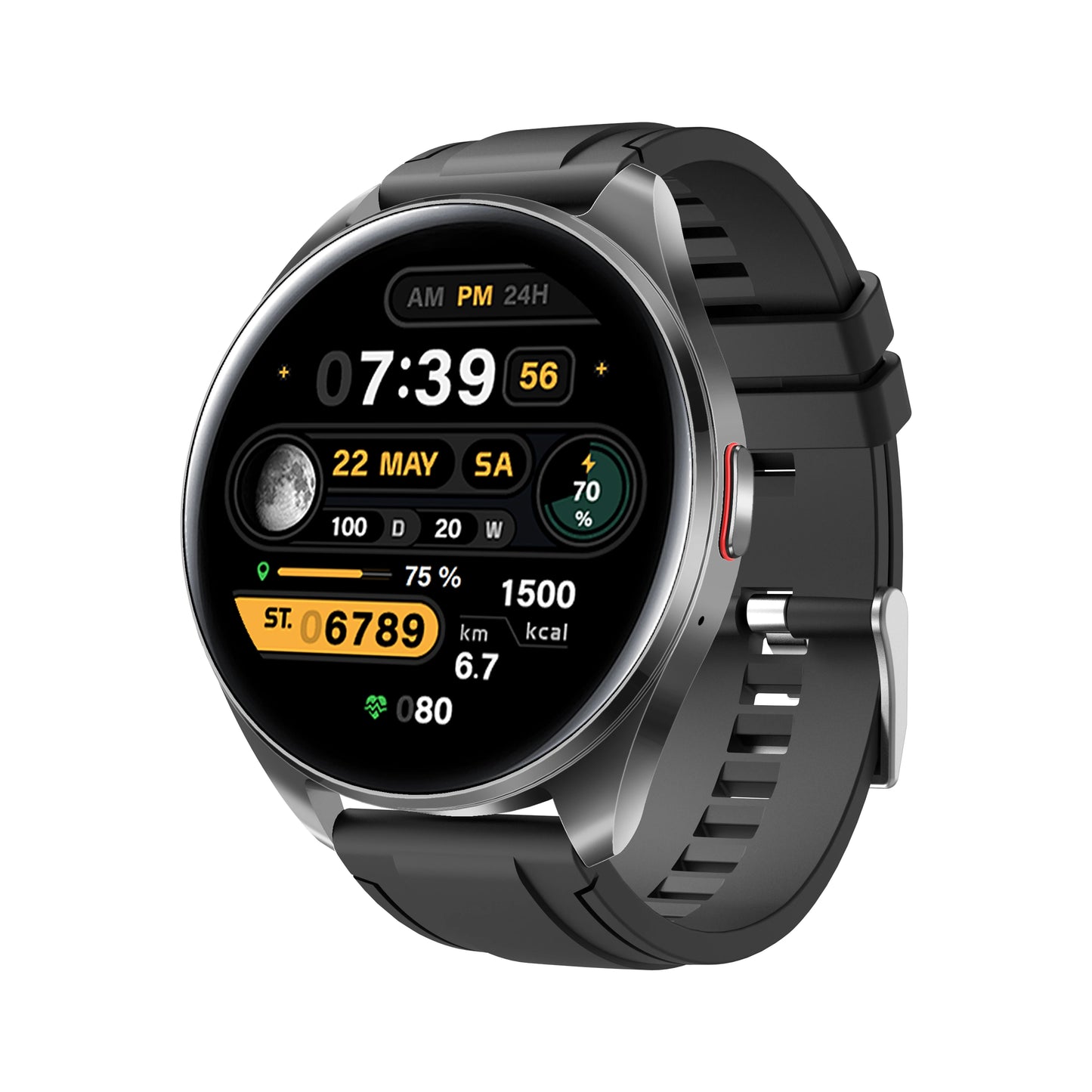 Smart Watch for Men & Women Wireless Calling Dialing 100+ Sport Modes/Fitness Tracker with Various APP Reminders Call