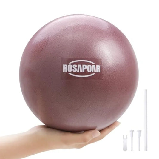 9 Inch Mini Exercise Ball for Home Gym and Office Anti-Burst Yoga Ball/in Pink for Stretching Core Strength Physical