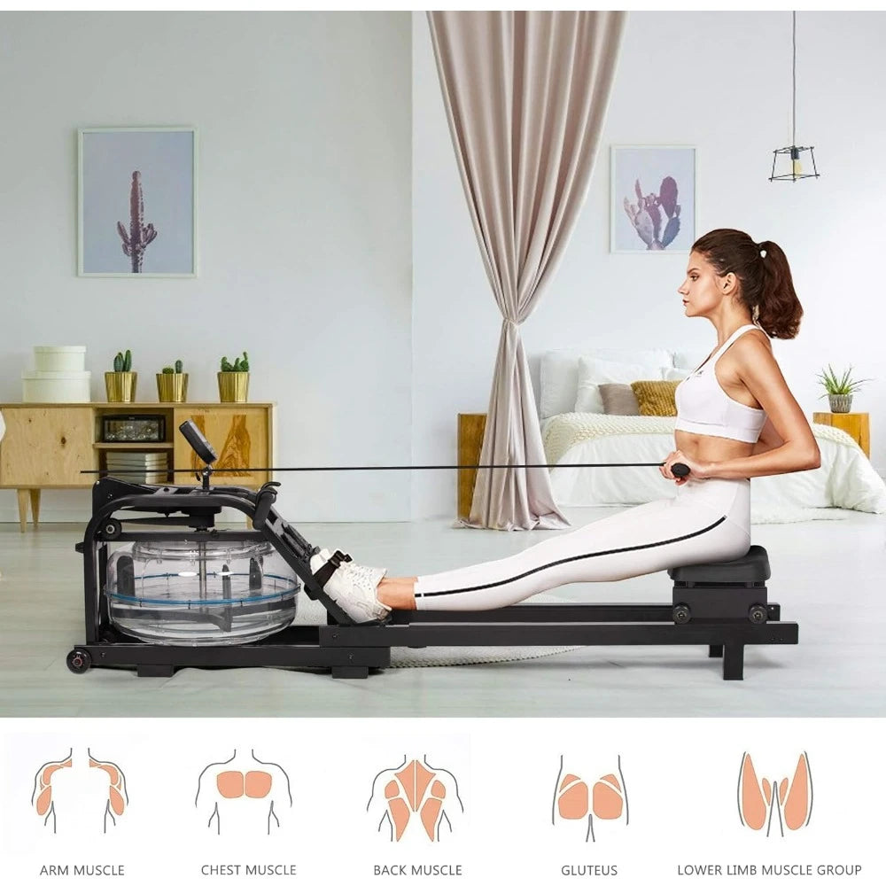 Exercise Fitness Equipment Exercise Machine Rowing Machine/for Exercises Home Gym Air Rower Body Building Equipment