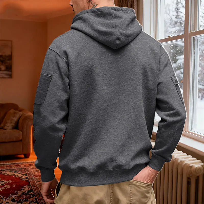 Men's Lightweight Insulated Winter Jacket With Hood Casual Windproof/Zipper Collar Jacket, Golf Windproof Hooded Jacket