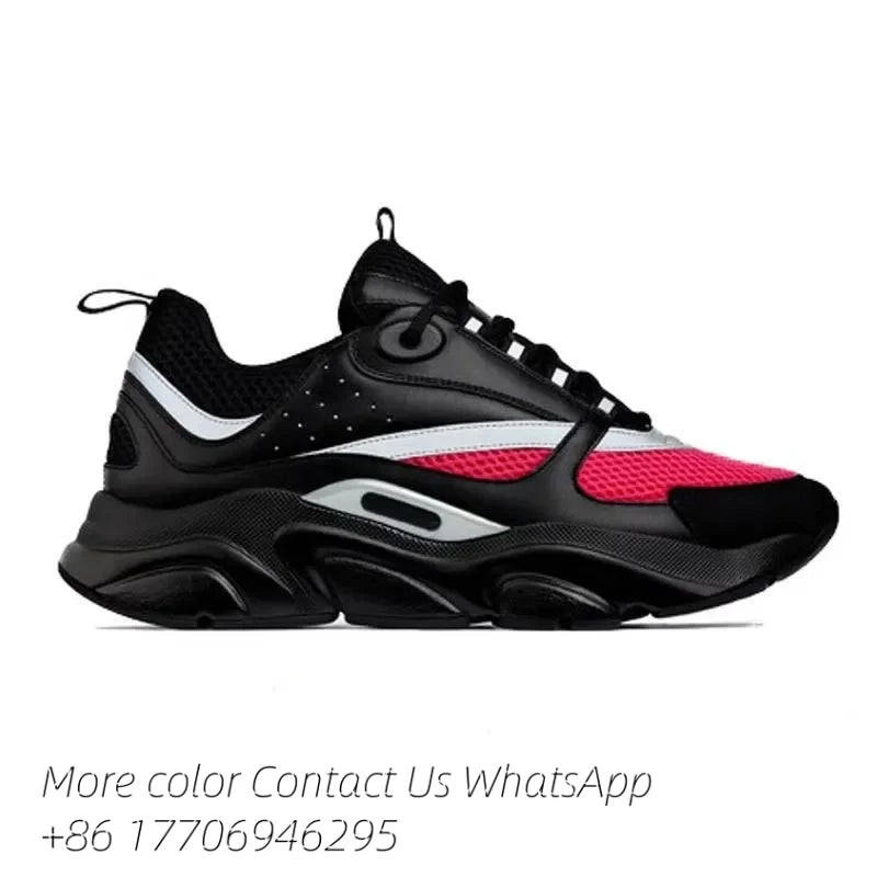 Trendy Mesh Shoes Designer Running Shoes New B22 Casual Sneakers/Men Trainers Outdoor Sports Platform Sneakers