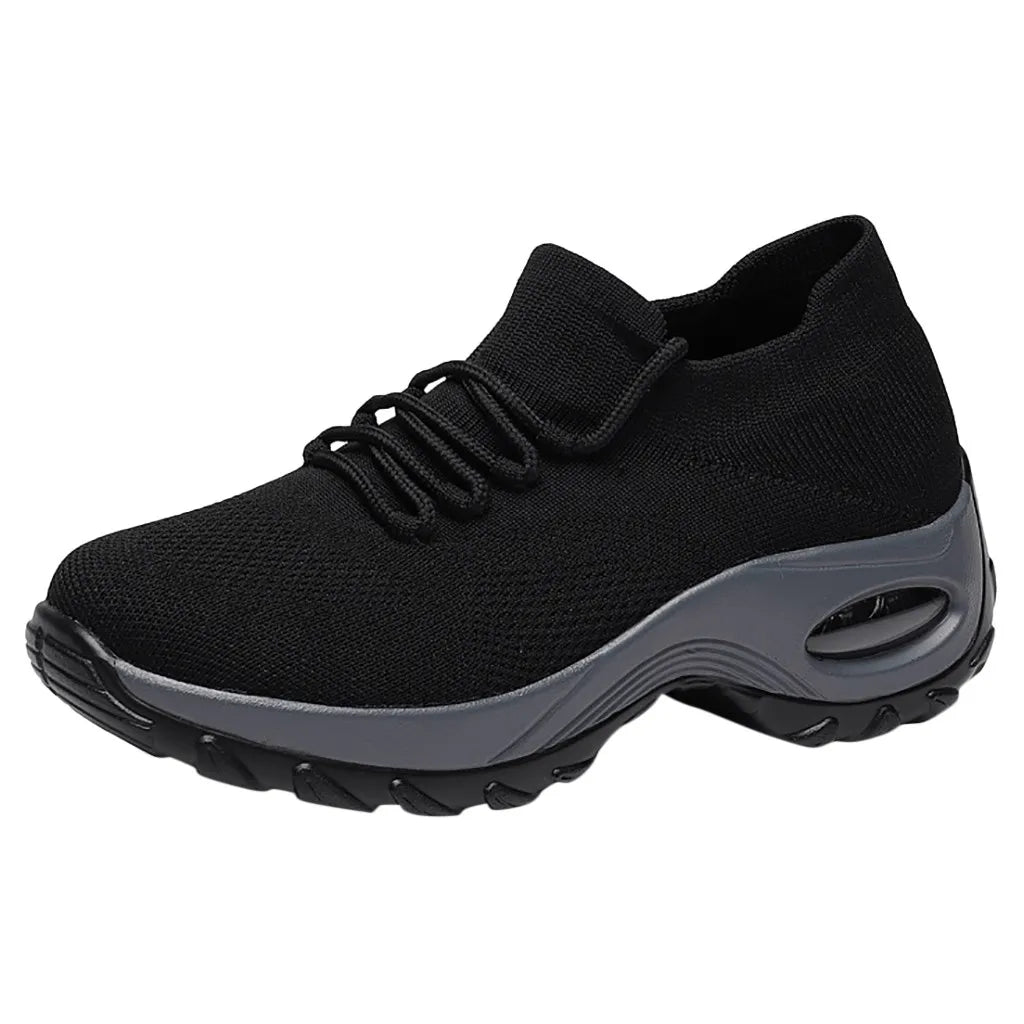 Plus Size Sneakers For Women Platform Sport Shoes Rocking Shoes/Thick Buffer Shoes Cushion Women Shoes