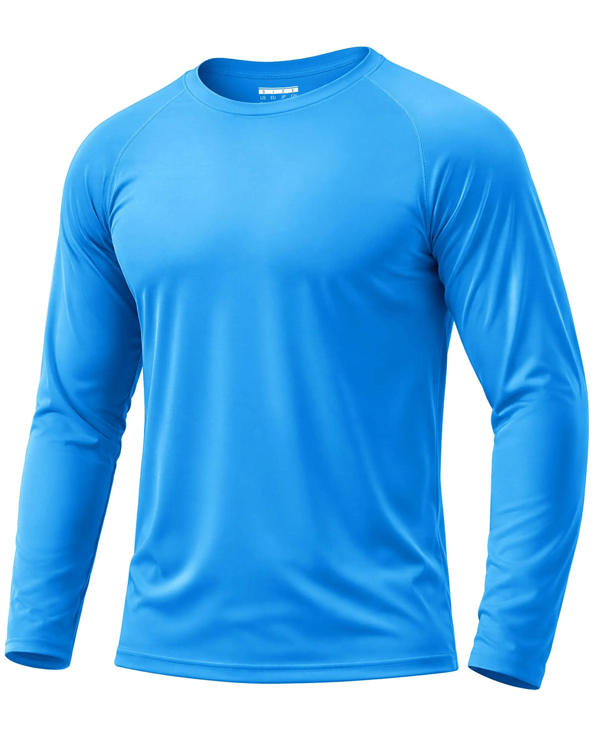 Men's Sun Protection Shirt UPF 50+ Long Sleeve/Quick Dry Performance T-Shirt for Running Workout Golf