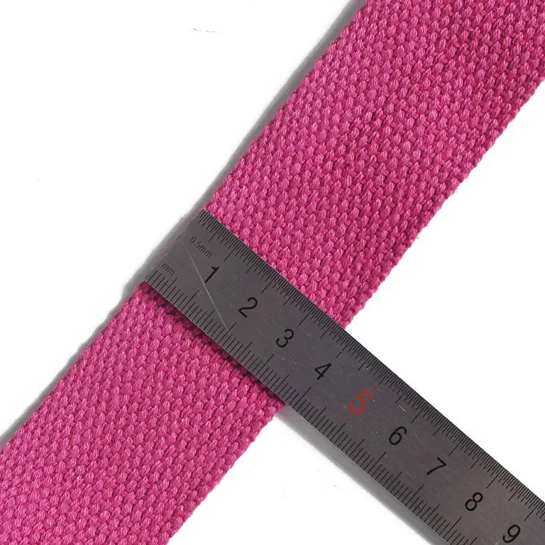 1.8mx3.8cm Yoga Strap Durable Cotton Exercise Straps/Adjustable D-Ring Buckle Gives Flexibility for Yoga Stretching
