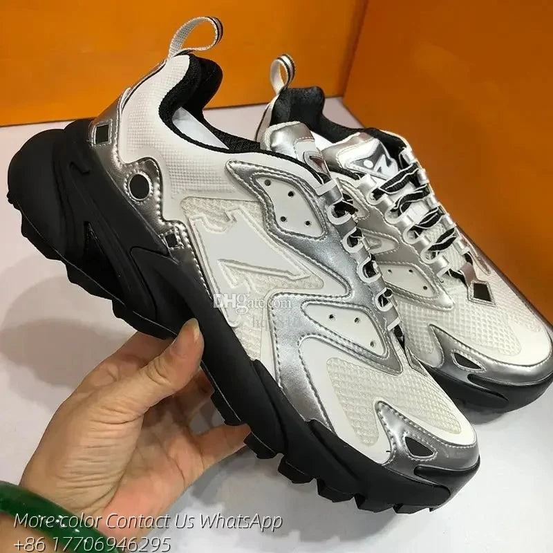 Designer B30 Runner Men's Sneakers Fashion mesh suede/stitching casual  sneakers Men's outdoor B22 jogging shoes