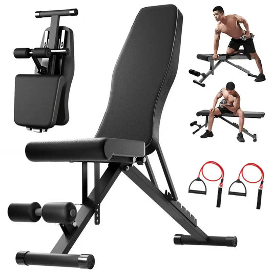 Adjustable Weight Bench for Full Body Workout Multifunctional/Strength Training Dumbbell Bench Press Foldable 1000 lbs Capacity