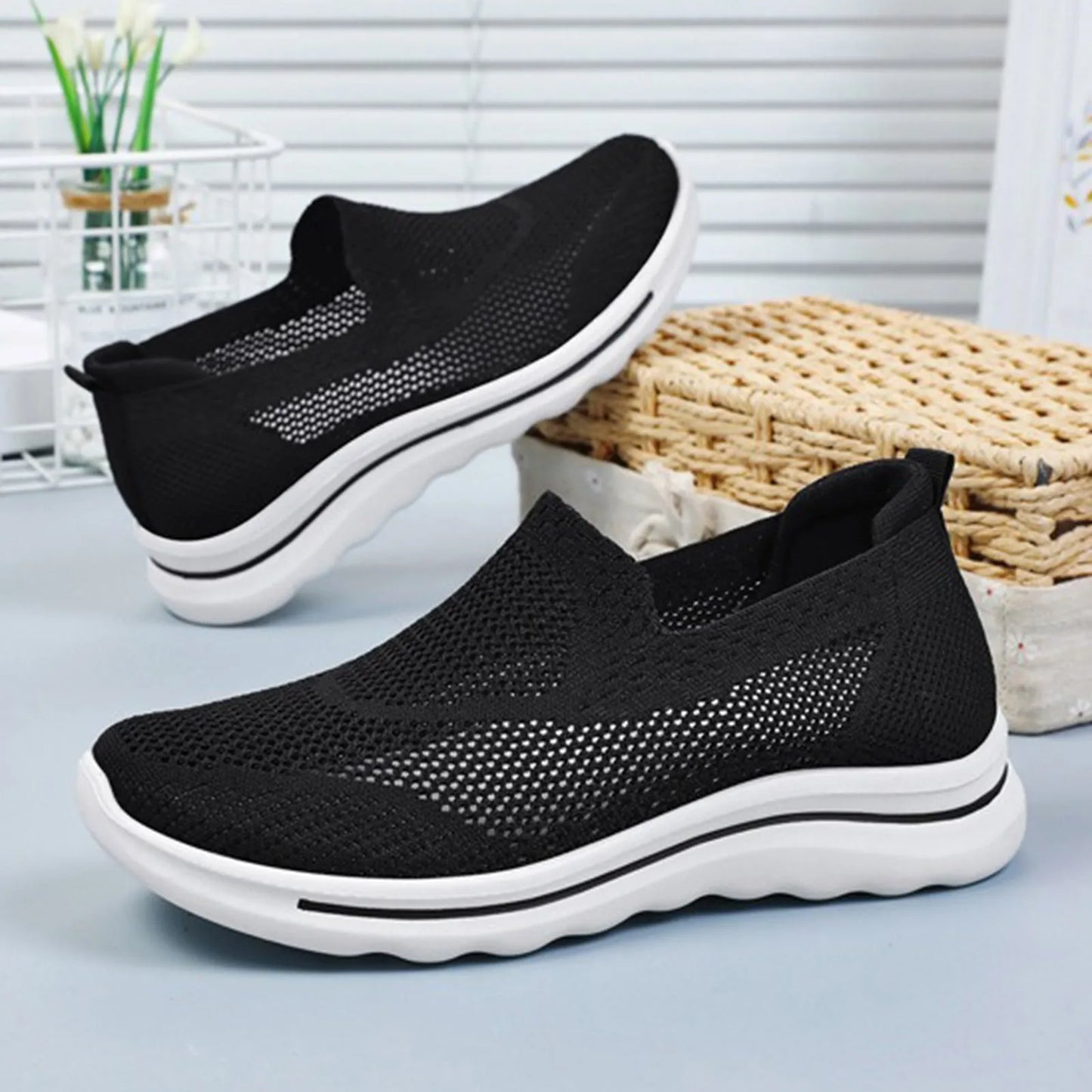 Women's Sports Shoes On Sale Women's Slip On Shoes/Work Non Slip Sneakers Walking Shoes Sneakers Women