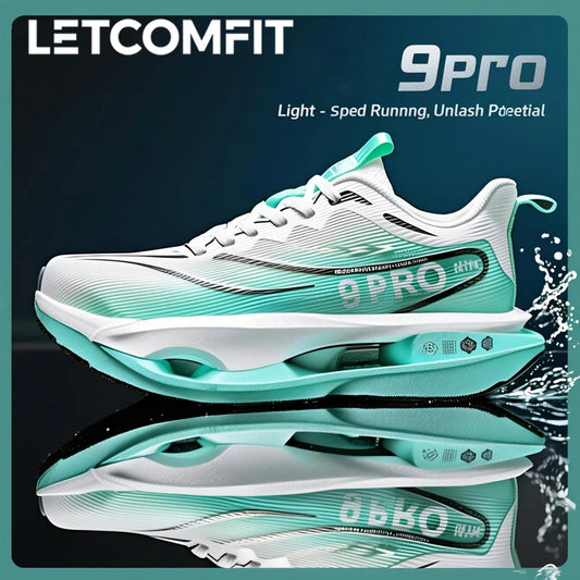 Men Running Shoes Cushion Stable Lightweight Sport Shoes Mesh Breathable/Casual Sneakers Women Non-slip Outdoor Athletic Shoes