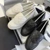 Quilted Turn lock Mules Slides Women Designer Mules mirror quality/Designer Loafers 100% Real Lambskin Size 34-42 Luxury Slip-On