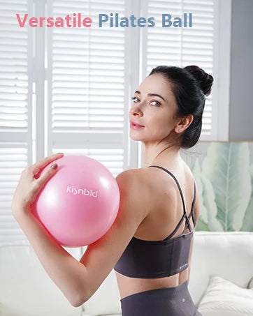 Small Exercise Ball 9 Inch Mini Pilates Ball Anti Burst and Slip Resistant/Mini Yoga Ball for Stability Fitness Physical Therapy Stretching & Core Ball