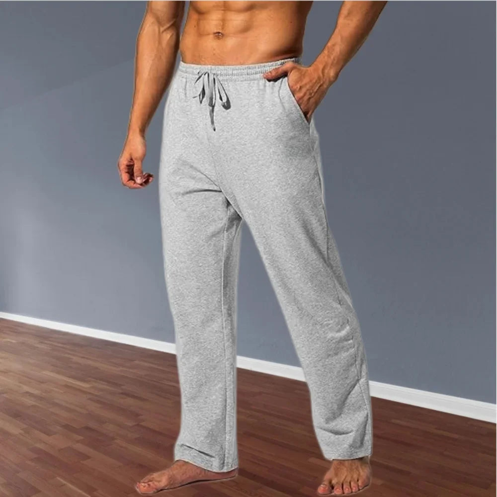 New Sportswear Pants Men's Basketball Running Pants Loose Breathable/Quick-drying Casual Pants Men's Solid-color Fitness Pants