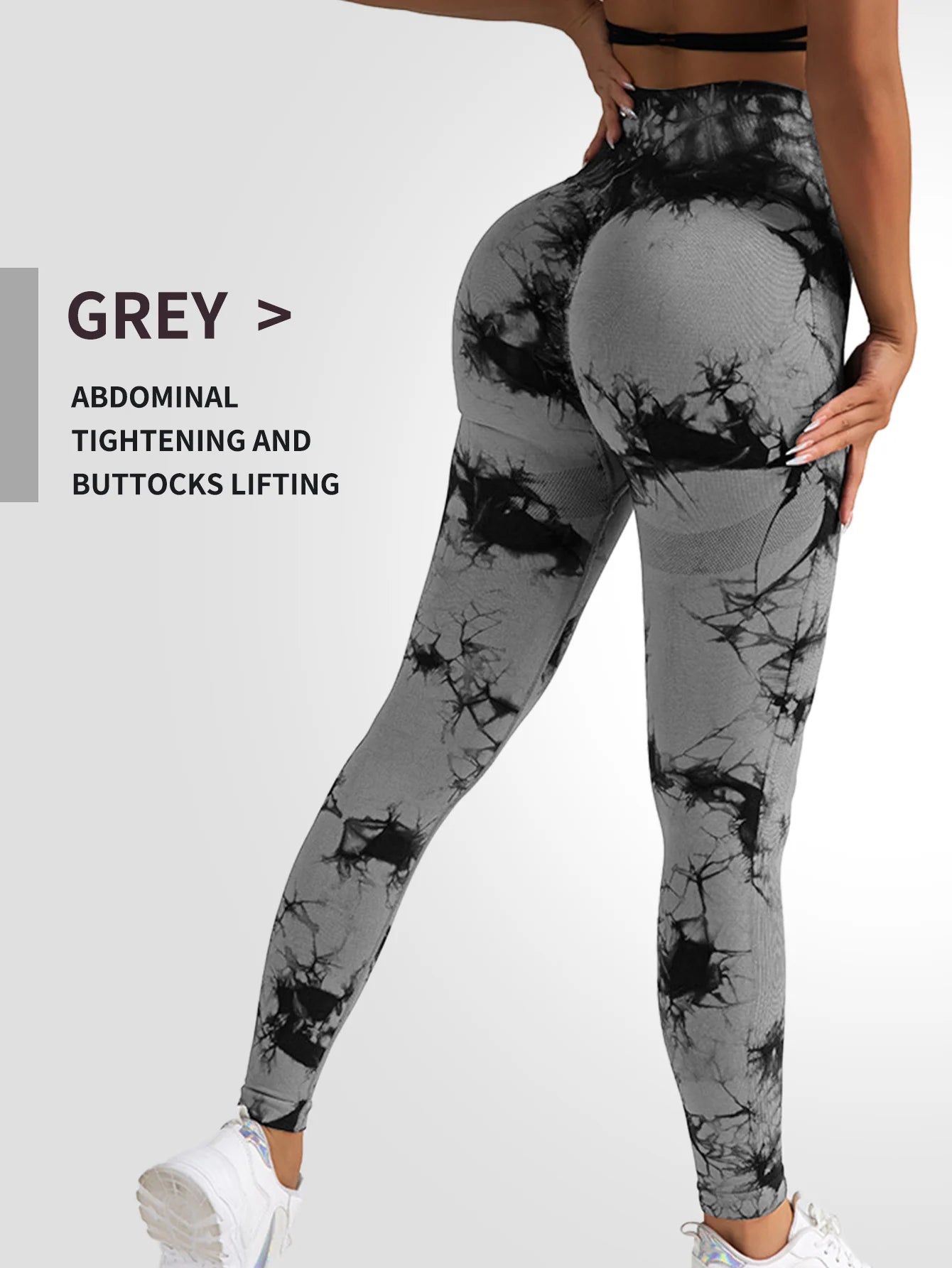 Tie Dye Yoga Pants Sport Leggings Women Seamless High Waist Push Up/Woman Tights Fitness Workout Leggings Gym Clothing