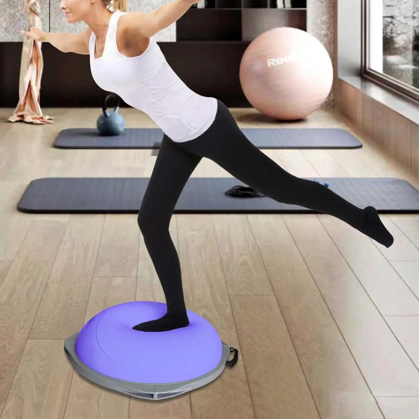 Workout equipment for home balancing ball half ball/balance trainer Yoga Exercise Ball for Home Gym Core Training Anti-Skid Exercise Ball