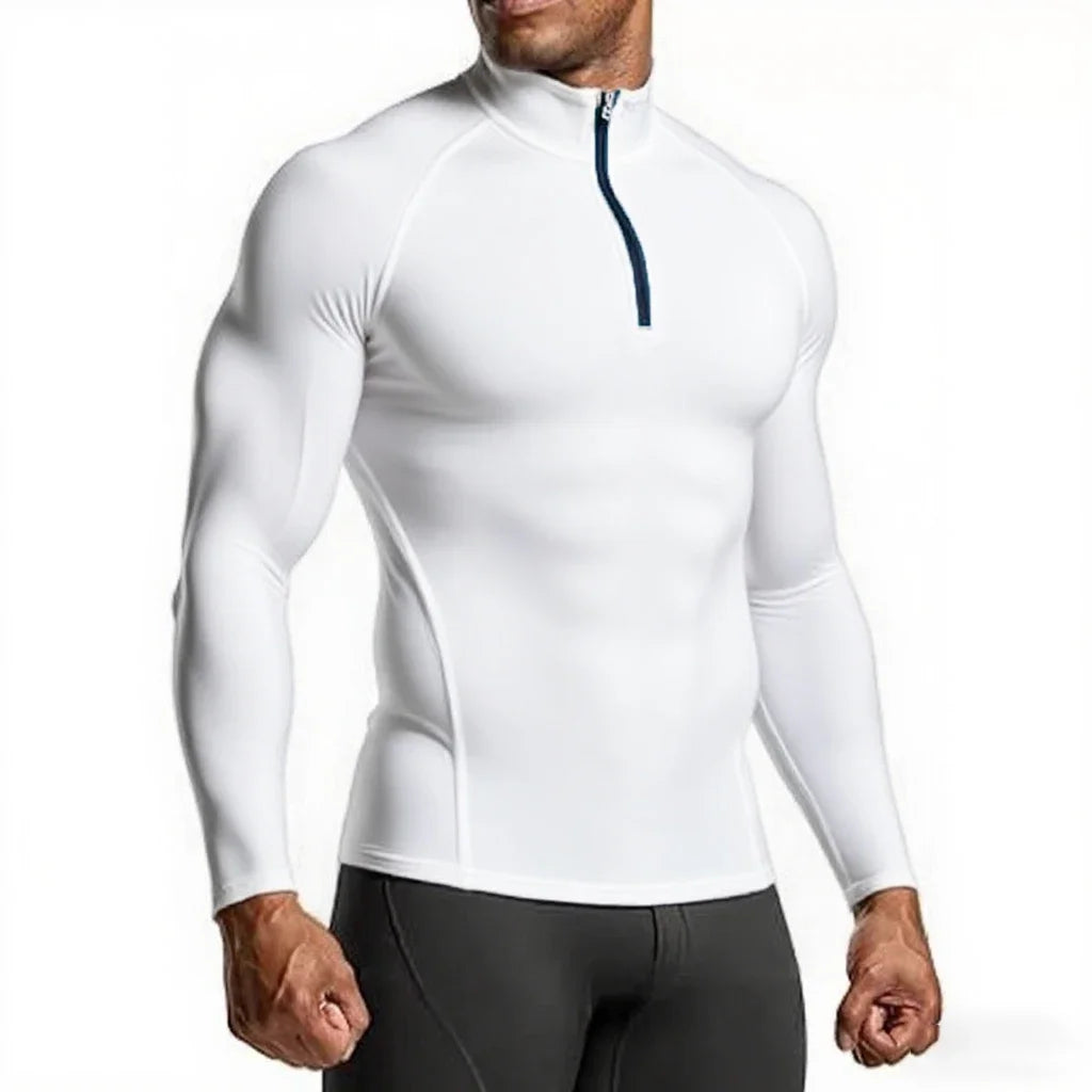 Men Sportswear Fitness Shirts Slim Long sleeve Gym T-shirt Running/Top Tee Tights Training Compression Clothes Sport T Shirt Men