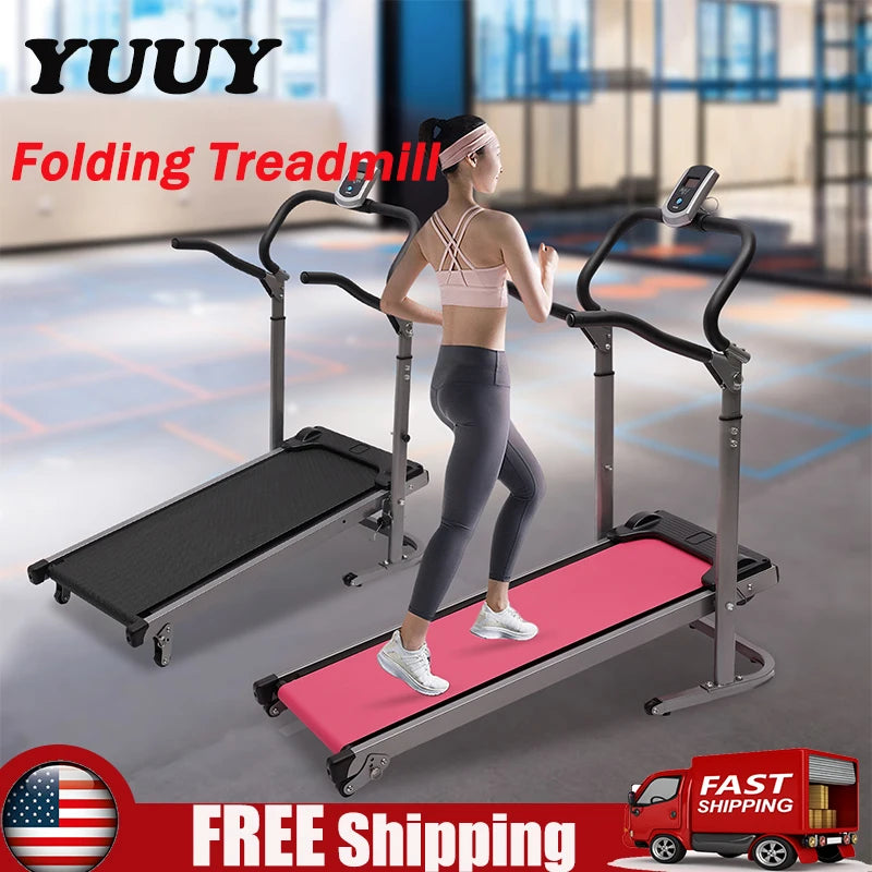 Electric Folding Treadmill with Incline for Home/Portable Running Exercise Indoor Aerobic Exercise, Fitness Equipment